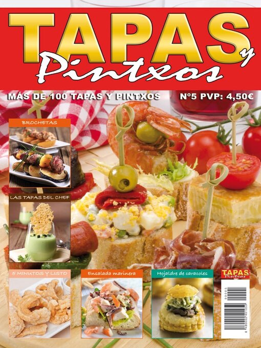 Title details for Tapas y Pintxos by Productos Editoriales Sanz S.L. - Available